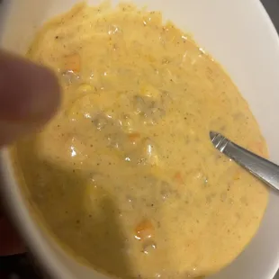 Cheeseburger soup
