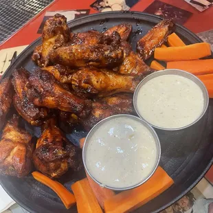 Double down wings