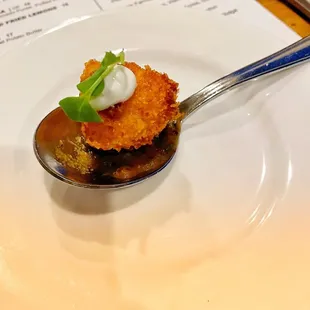 Amuse - delicious croquette