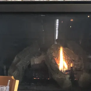 Gas fire