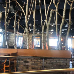 Inside dining room