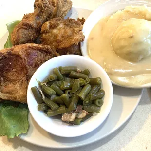 4 piece chicken dinner.