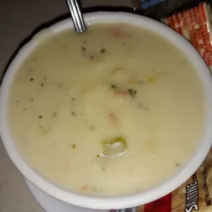 Clam chowder