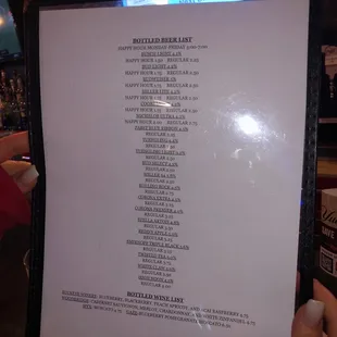 Beer List