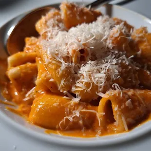 Spicy Rigatoni Vodka pasta