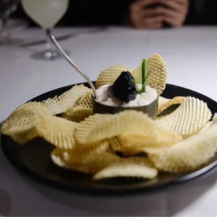 Caviar  chips