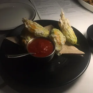 Stuffed Zucchini Blossoms