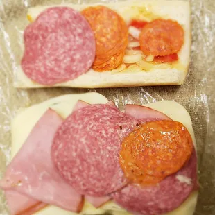 Inside the Italian sub