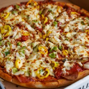 Large Works pizza