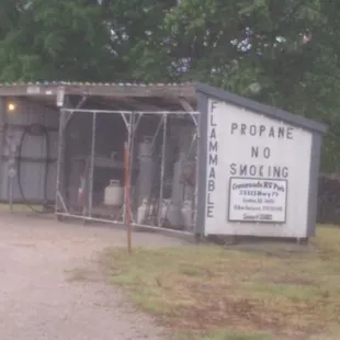 On site propane..fill up!!!