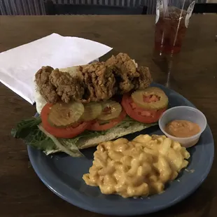Oyster po-boy