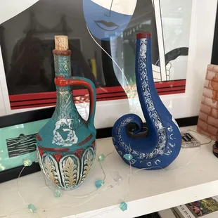 Deliscious wine in beautiful artisan bottles. Very well priced. Great as gifts.