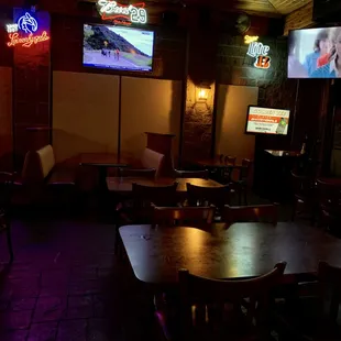 tvs on the wall