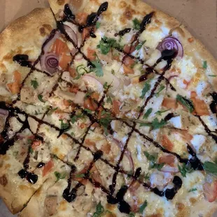 a pizza in a box