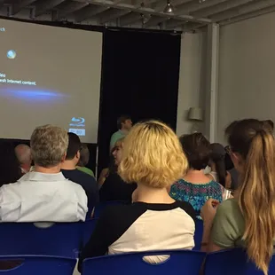 Indie Memphis short film viewing.