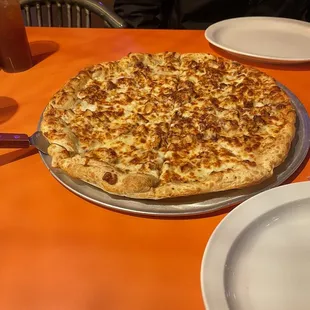 Chicken Bacon Ranch Pizza!