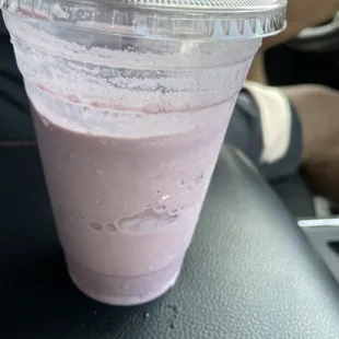 Black cherry  milkshake