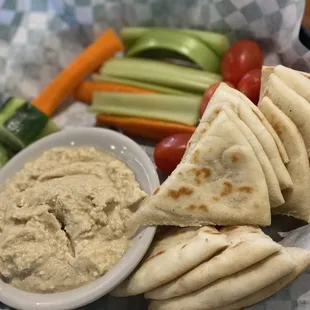 Hummus platter