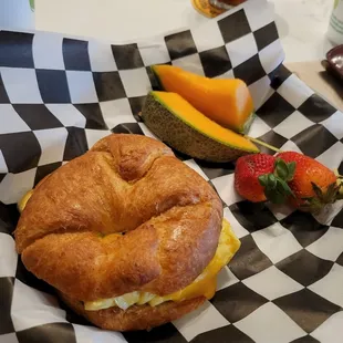 Spicy Breakfast Sandwhich