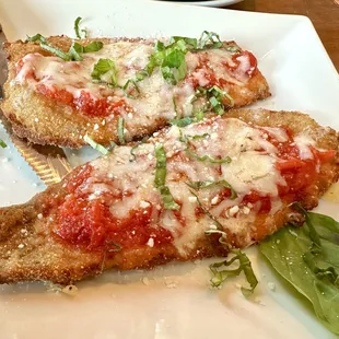 Small Plate, Eggplant Parmesan