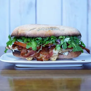 Rosemary Chicken with Bacon Sandwich