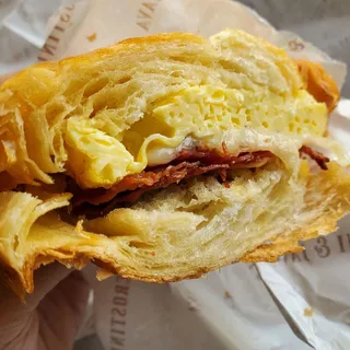 Egg, Bacon and Cheese Bagel