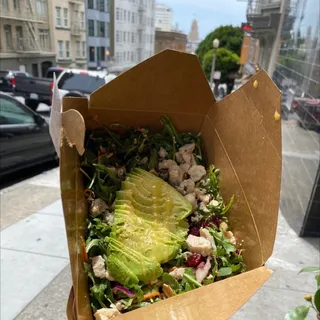 Grilled Chicken and Avocado Salad
