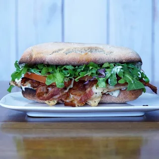 Rosemary Chicken with Bacon Sandwich