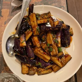 Spicy eggplant that wasn&apos;t