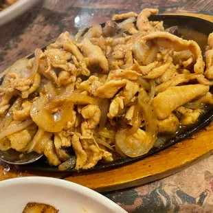 Chicken hot plate