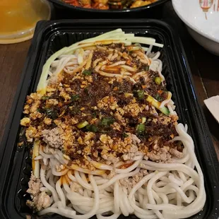 House Special Sichuan Cold Noodles with minced pork $10.50