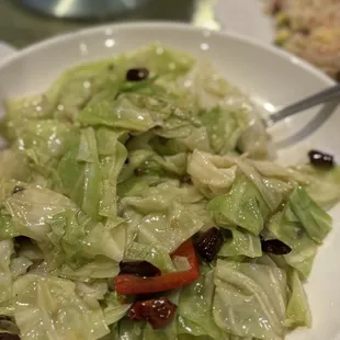 Cabbages Stir Fried