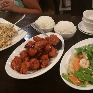 Snow Pea Prawns