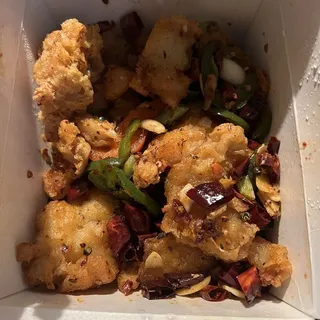 Dry Cooked Fish Fillets