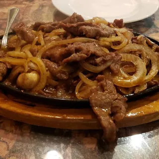 Sizzling Hot Iron Plate