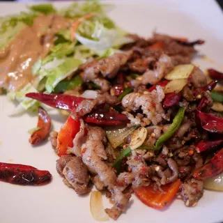 Vegetarian Xing Jiang Lamb