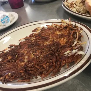 Perfectly burnt hash browns EXACTLY what I ordered!