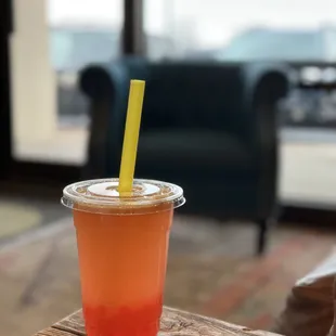 Strawberry Boba Lemonade
