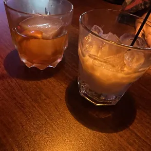 Old fashion and mud slide.