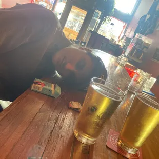 my good buddy this guy Ian after a rip snort in' time at Crow Bar.