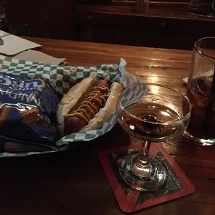 Hot dog was a huge plus