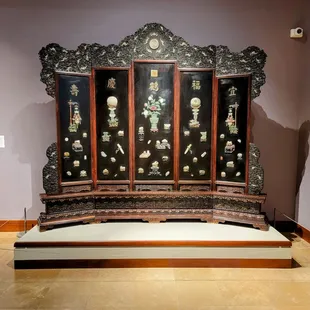 Beautiful carved screen
