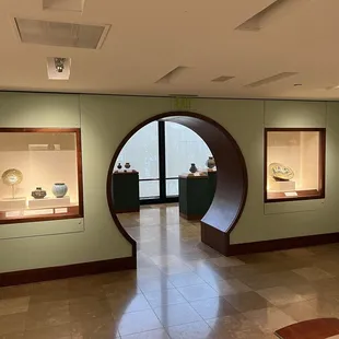 Displays and doorway