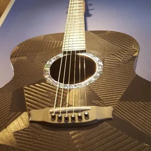 Brands you'll only find here,  like RainSong Guitars.