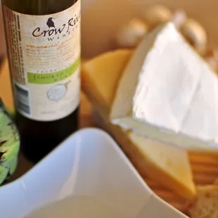 Garlic wine is delicious for cooking or dipping.