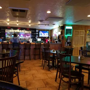 The Dining Area and Bar