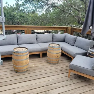 Outdoor seating
