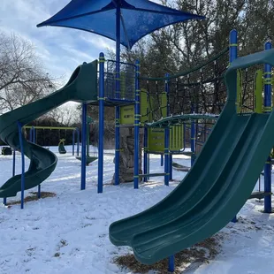 Playground Snow Day