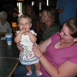 What kinsd of place is Crowleys? The kind where babies dance on the bar!