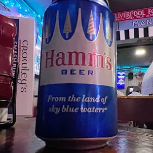 Hamms beer